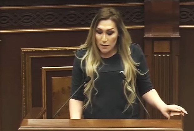 Уже неделю в Армении обсуждают выступление трансгендерной женщины в парламенте